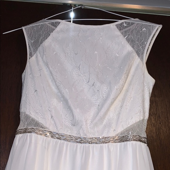 Aiden Mattox White Dress - Picture 4 of 7